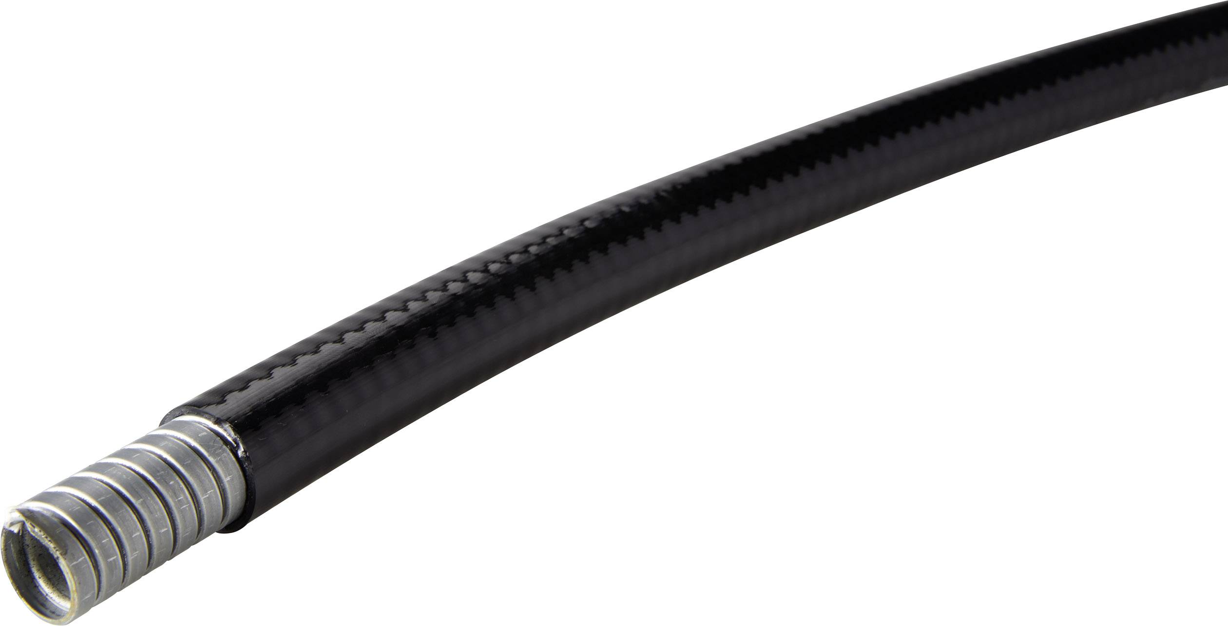 LAPP 64400210 SILVYN® HFX 3/8'' 12,6x17,8 BK Gaine de protection métallique noir 12.60 mm 30 m