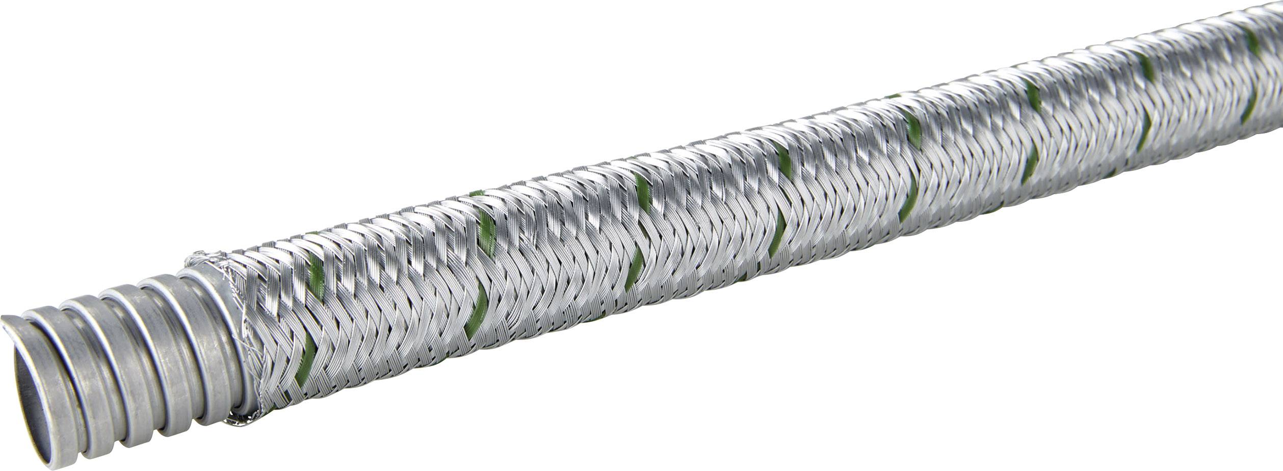 LAPP 61802420 SILVYN® EDU-AS 16/17x21 Gaine de protection métallique argent 16 mm 50 m