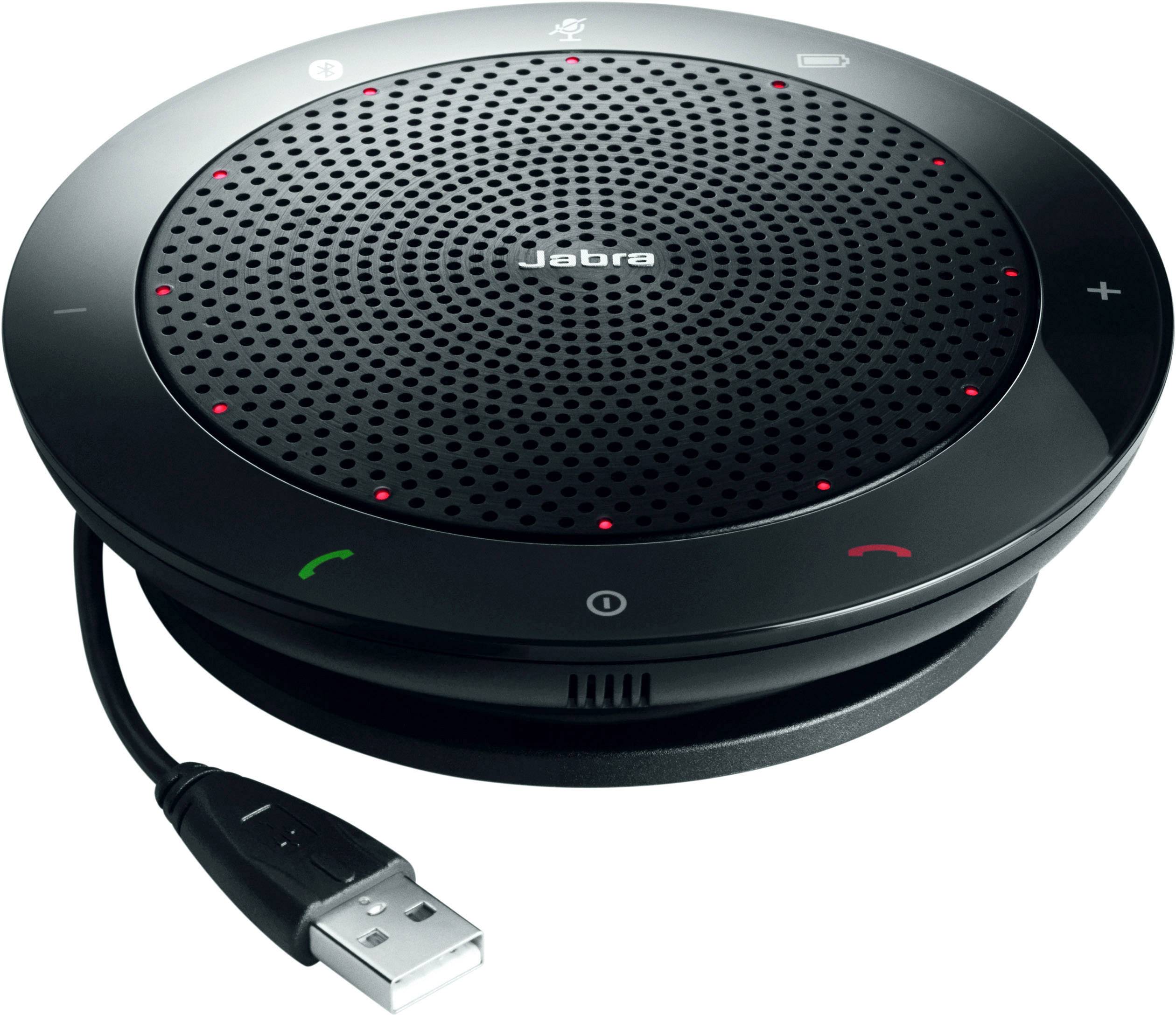Haut-parleur de conférence Jabra SPEAK 510 MS Bluetooth, USB 2.0 noir