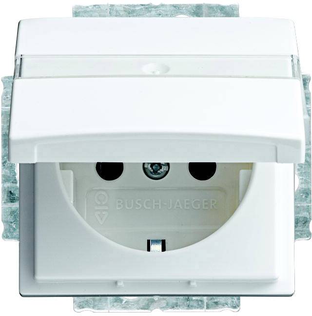 Insert Busch-Jaeger 20 EUK-914 blanc-alpin