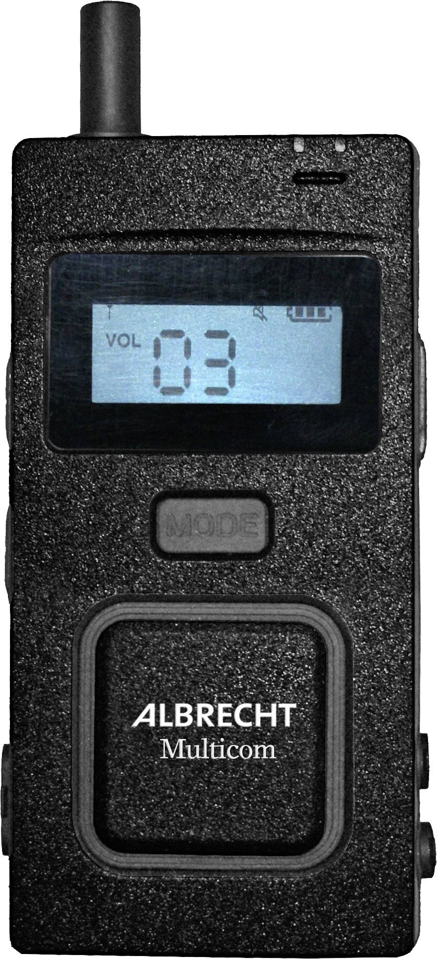 Système audioguide-radioguide Albrecht Multicom 29961 jeu de 3