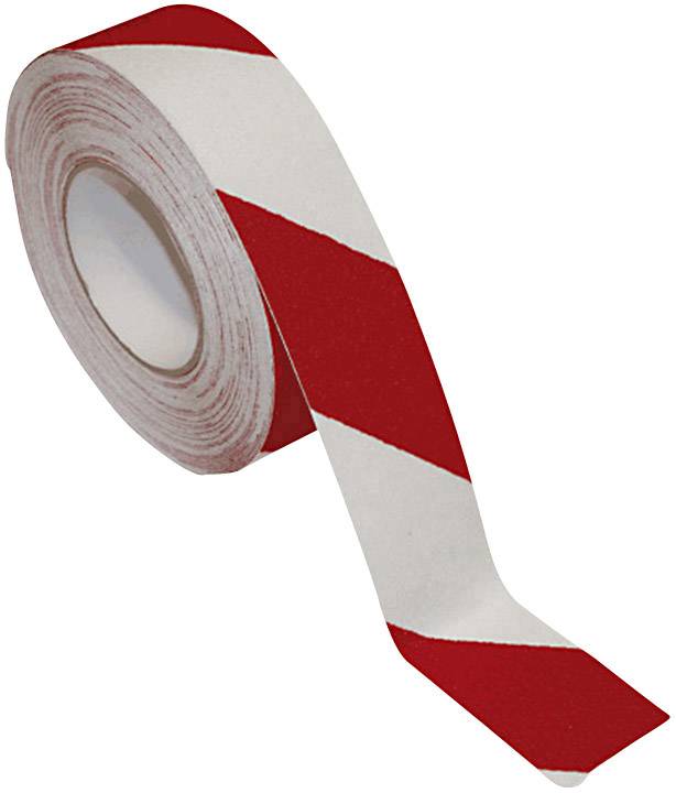 B-SAFETY AR206050-RW Revêtement antidérapant universel rouge, blanc (L x l) 18.3 m x 50 mm