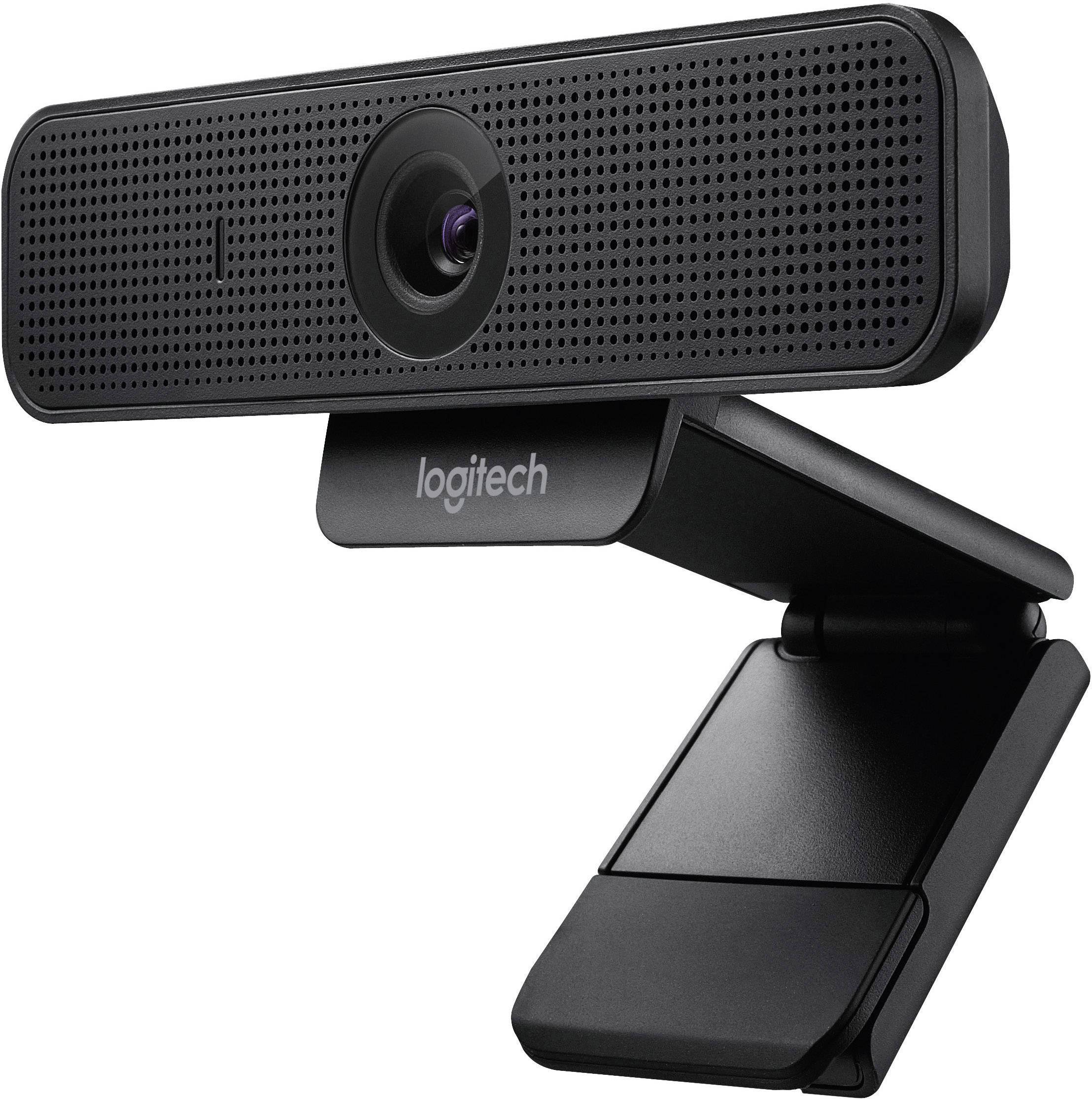 Webcam Full HD 1920 x 1080 Pixel Logitech C925E pied de support, support à pince