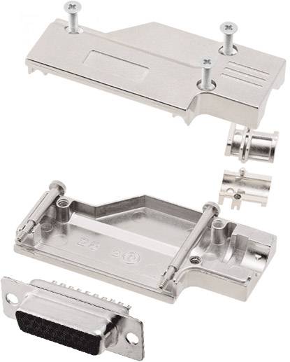 Kit embase SUB-D femelle Nombre de pôles: 15 encitech DCMR-FK-09-HDS15-K 6355-0066-11 90 ° fût à souder 1 set