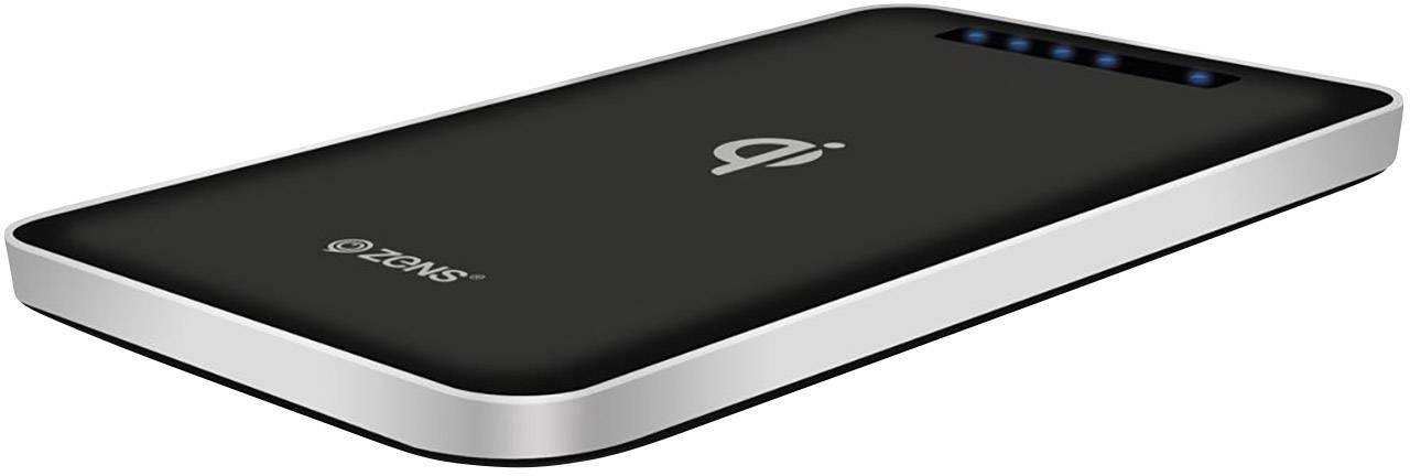 Powerbank à induction ZENS ZEPB01B00 4500 mAh noir, argent