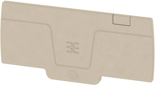 Je ne sais pas ce que c'est exactement, mais on dirait une couverture de protection beige avec un petit fermoir rectangulaire en haut à droite.