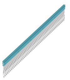 Un clou unique à filetage avec une tête bleue, adapté à une utilisation dans les appareils à clouer.