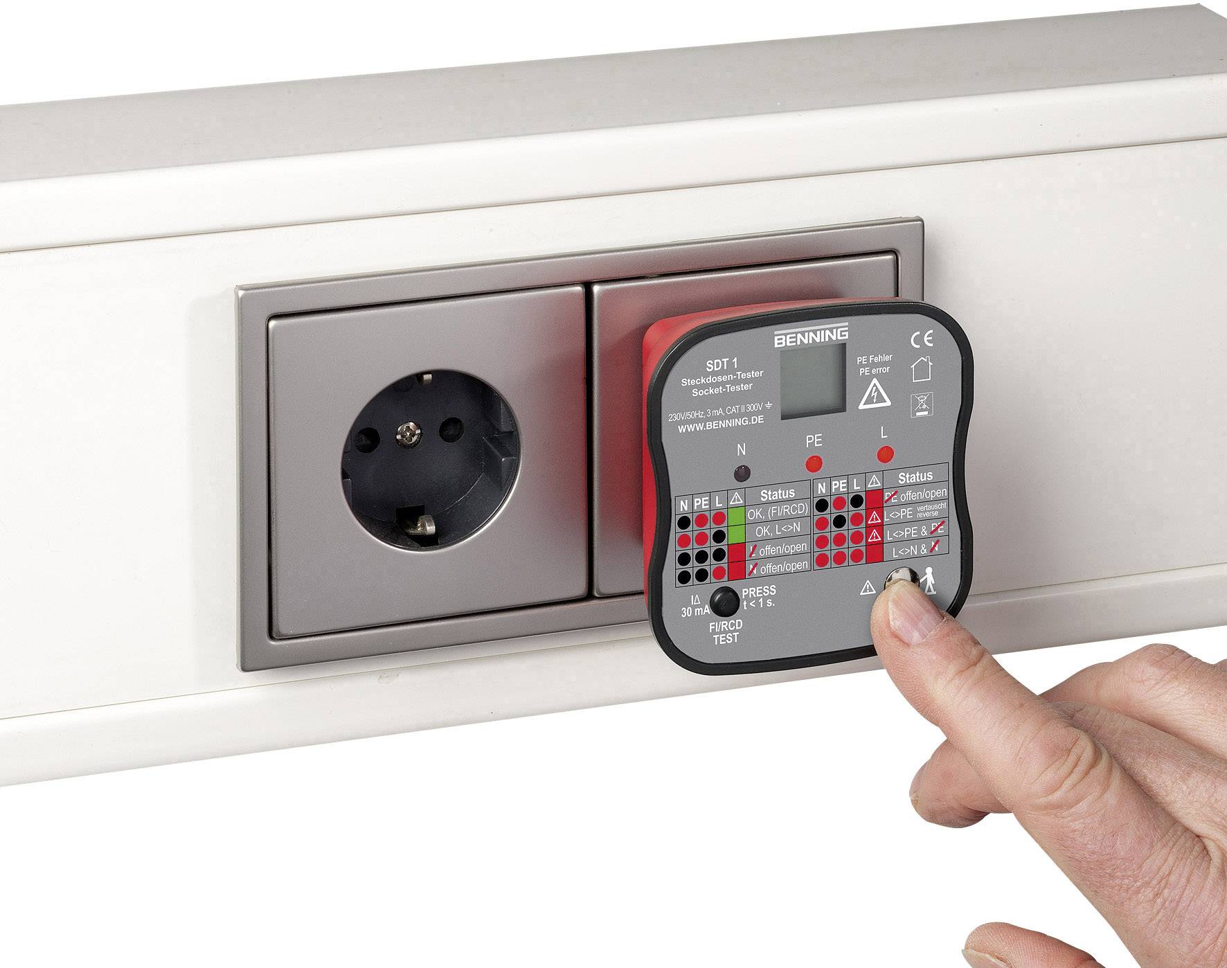 Benning IT 105 + SDT 1 Testeur VDE