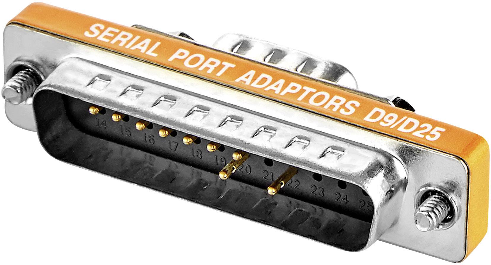 Adaptateur série Renkforce SUB-D mâle 9 pôles - SUB-D mâle 25 pôles