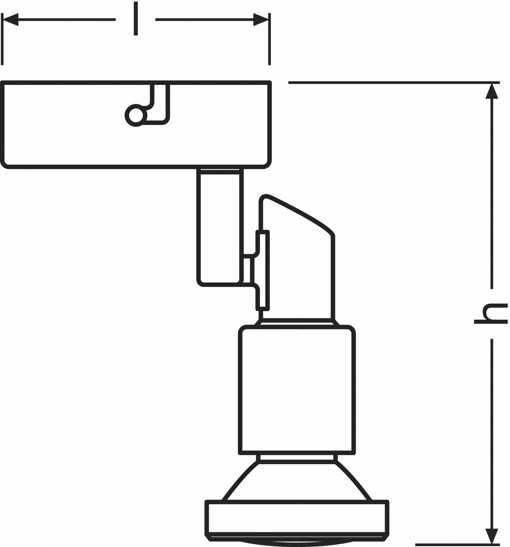 Spot de plafond 1x GU10 avec ampoule LEDVANCE 4058075260801 nickel (brossé) 1 pc(s)