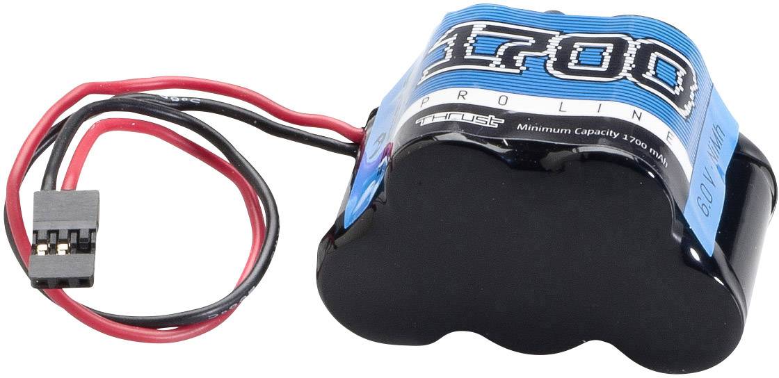 Batterie réceptrice (NiMh) 6 V 1700 mAh Absima 4110004 hump JR