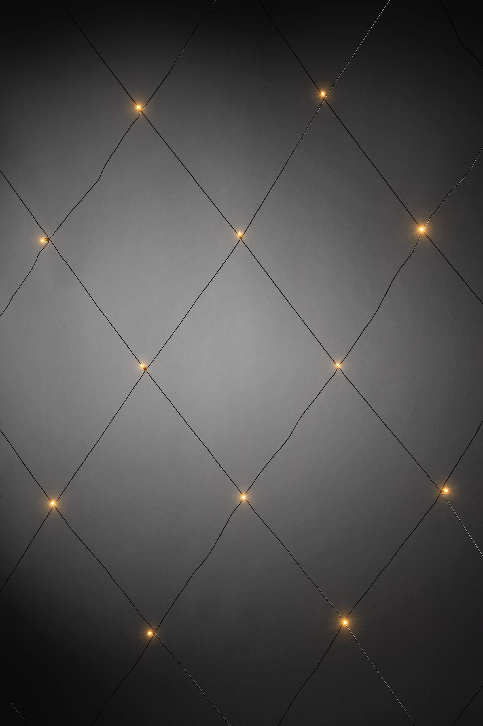 Konstsmide Filet lumineux pour l'extérieur 24 V CEE 2021: G (A - G) 64 LED ambré (L x l) 200 cm x 200 cm