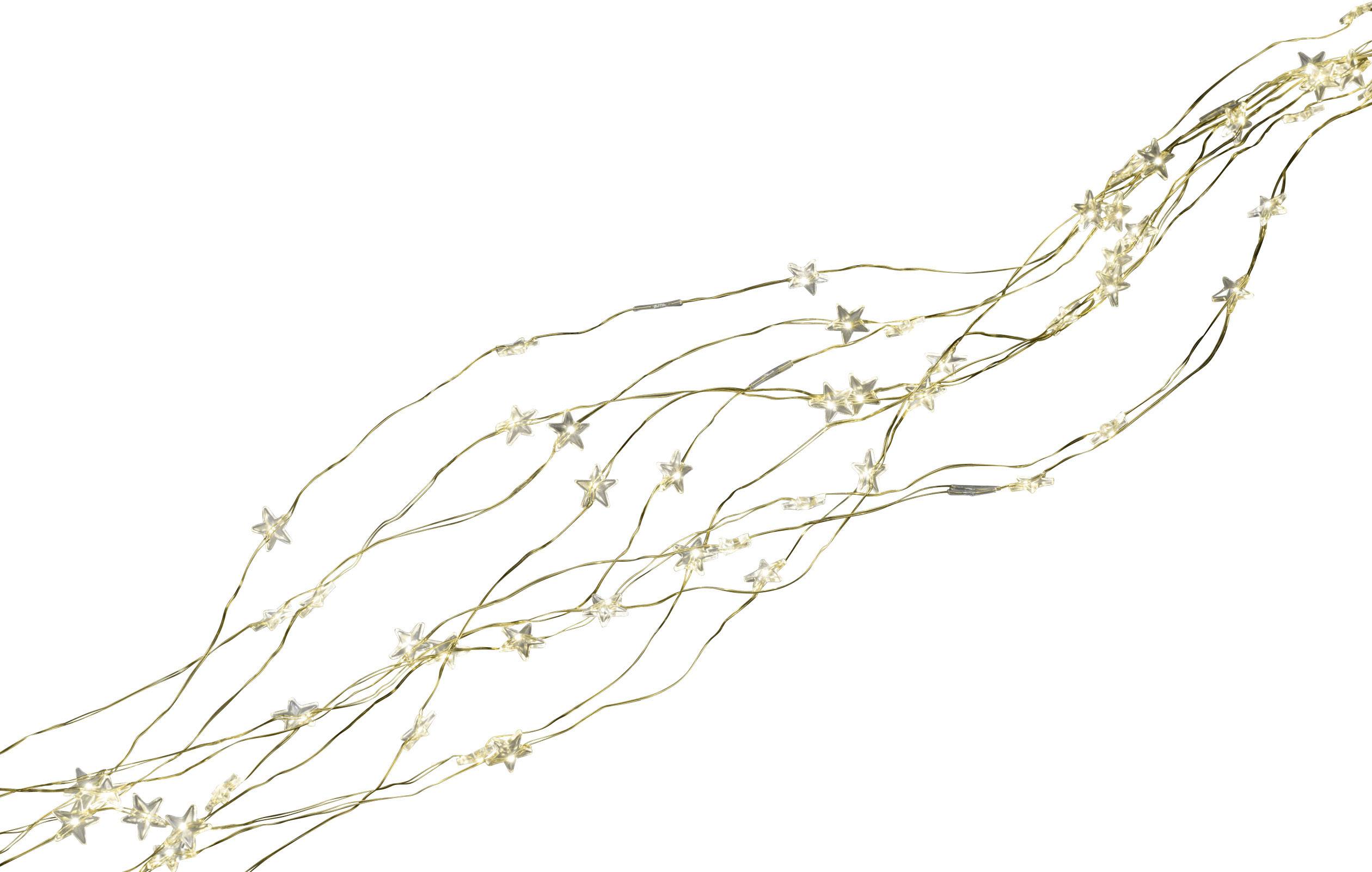 Guirlande LED étoiles Konstsmide LED N/A transparent