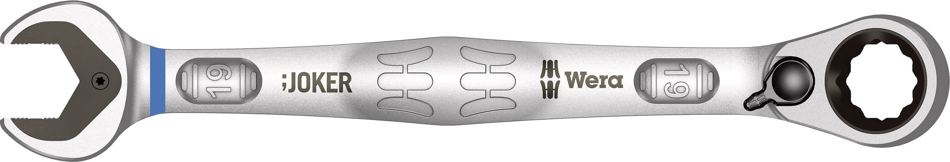 Wera 05020074001 Joker Switch Clé mixte à cliquet Ouverture de clé (métrique) 19 mm