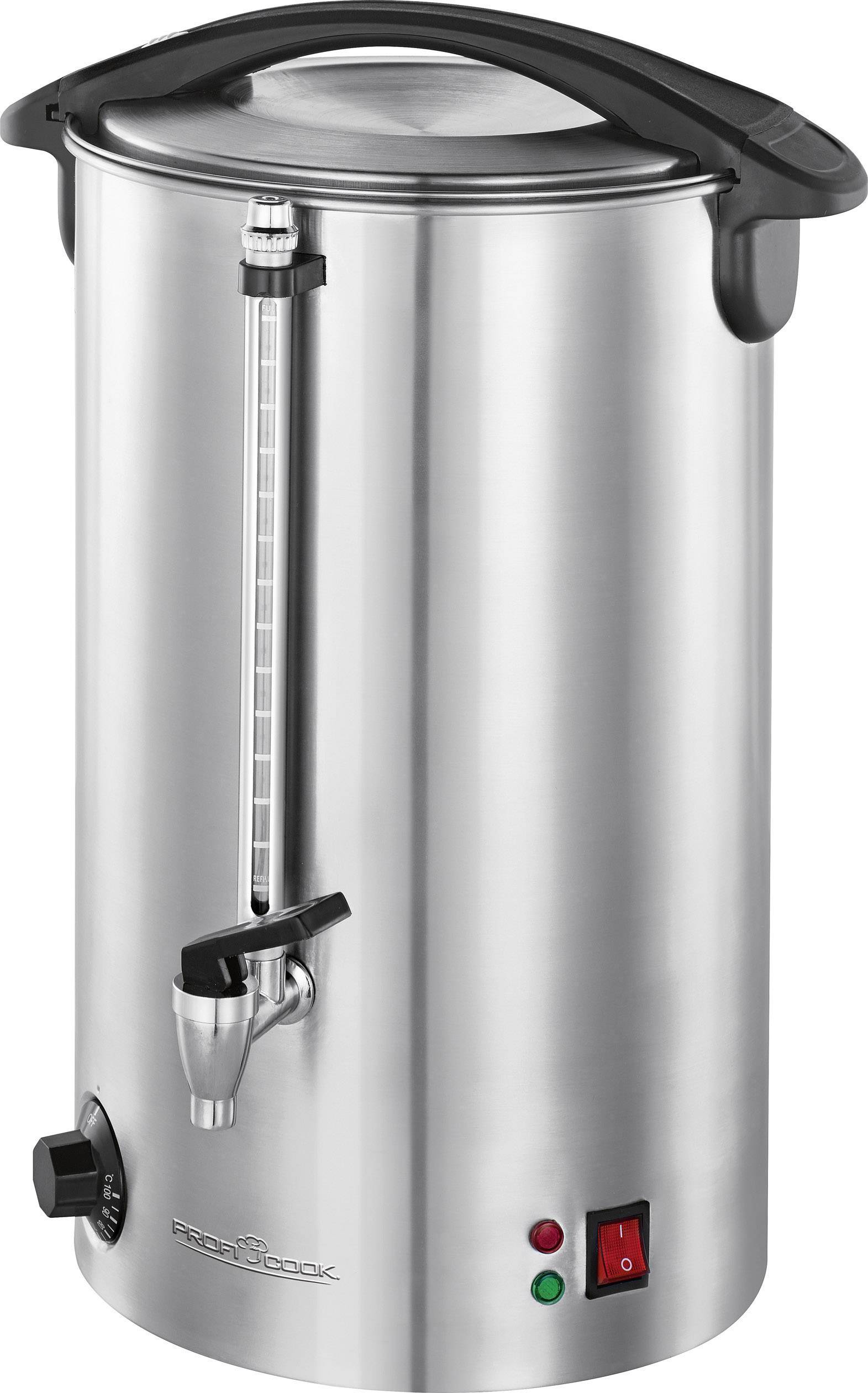 Distributeur de boissons chaudes Profi Cook 501111 acier inoxydable 1 pc(s)