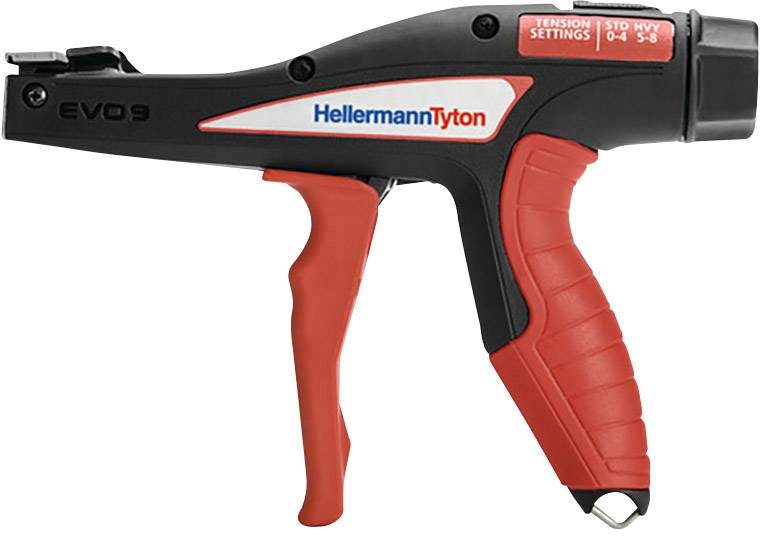 Pince à colliers HellermannTyton EVO9 110-80002 rouge, noir 1 pc(s)