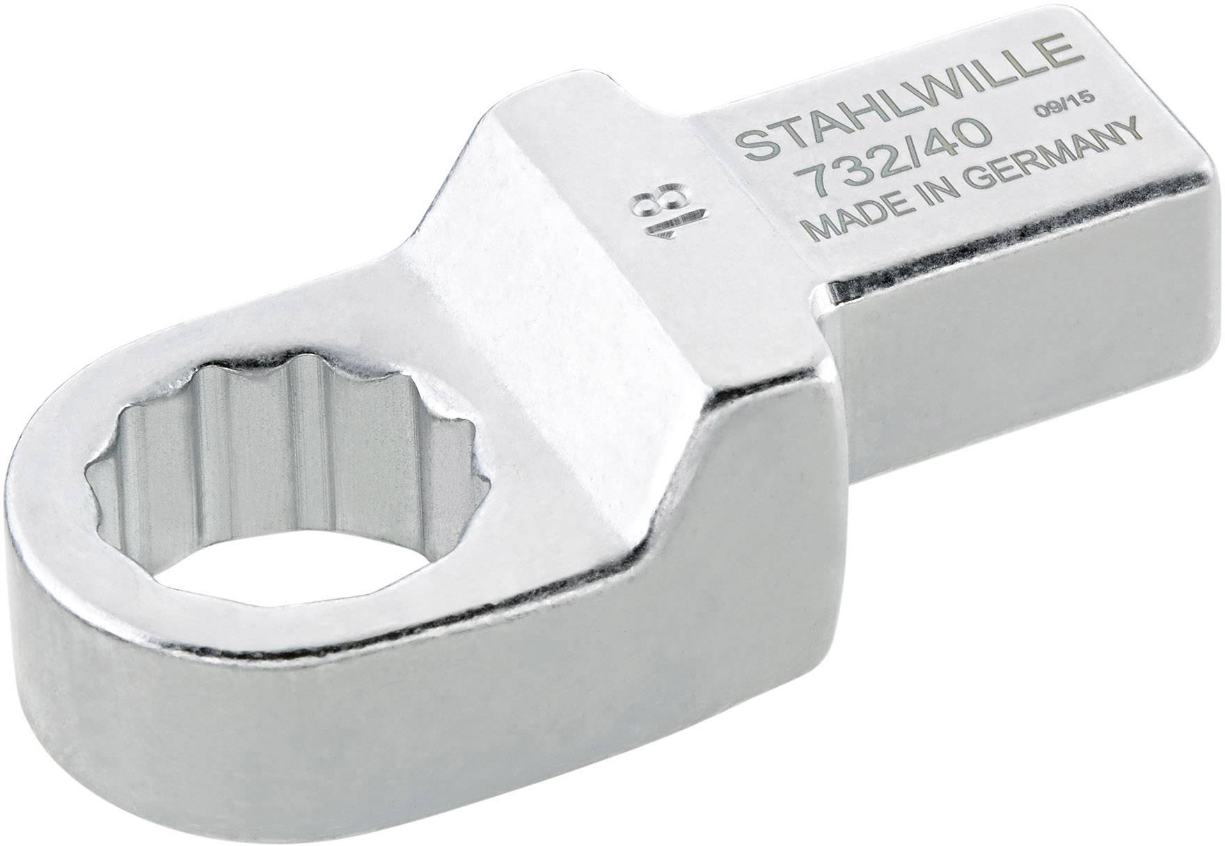 Embout à anneau 18 mm pour carré femelle 14 x 18 mm Stahlwille 732/40 18 58224018 1 pc(s)