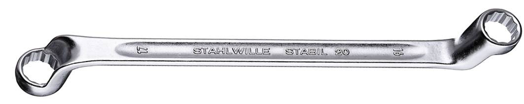 Stahlwille 41040809 20 8 X 9 Clé polygonale double Ouverture de clé (métrique) 8 - 9 mm