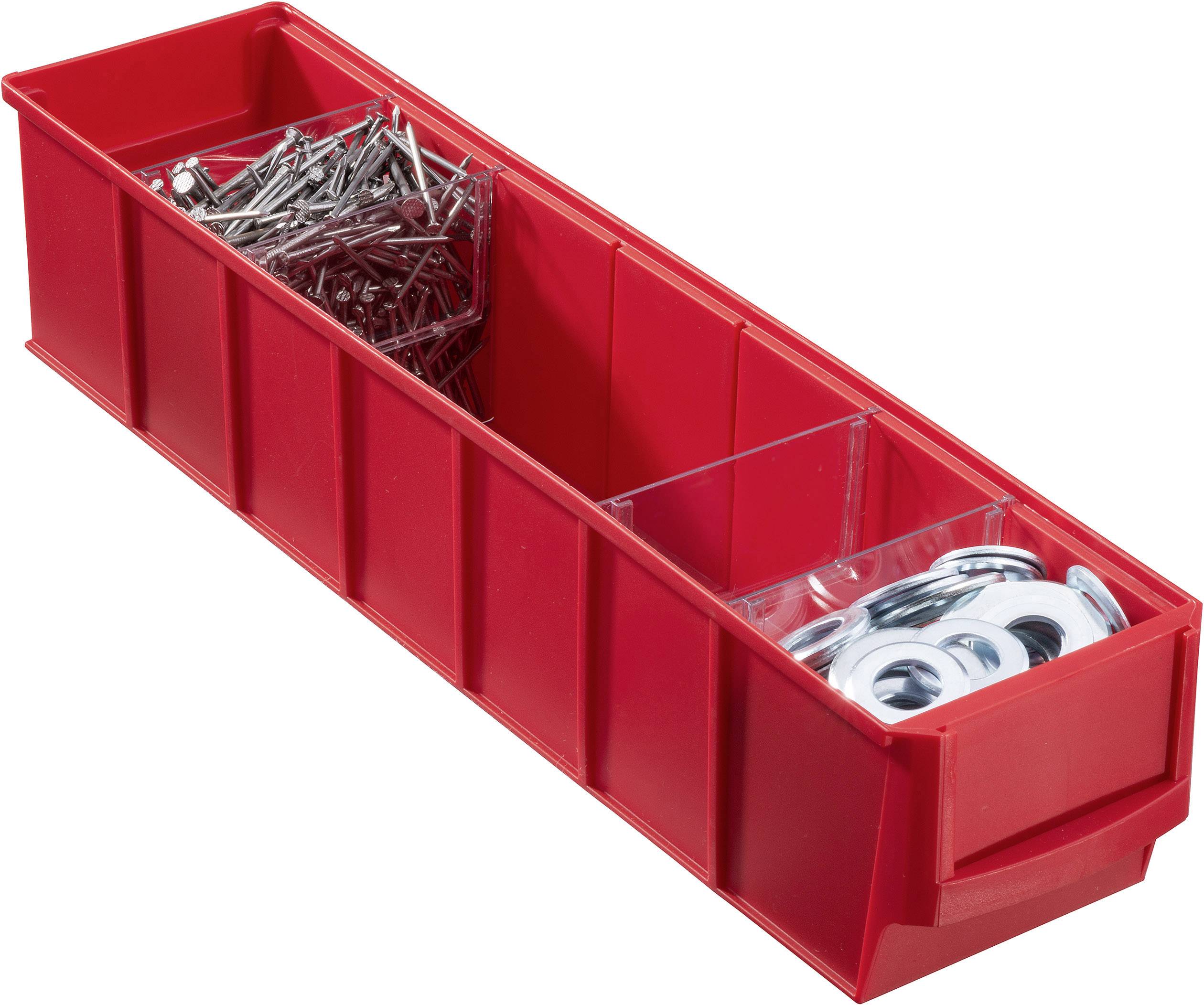 Allit 456541 Bac à bec (L x l x H) 91 x 400 x 81 mm rouge 1 pc(s)