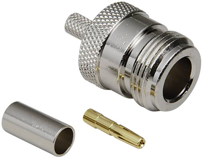 BKL Electronic 0404015/D Connecteur N femelle, droit 50 Ω 1 pc(s)