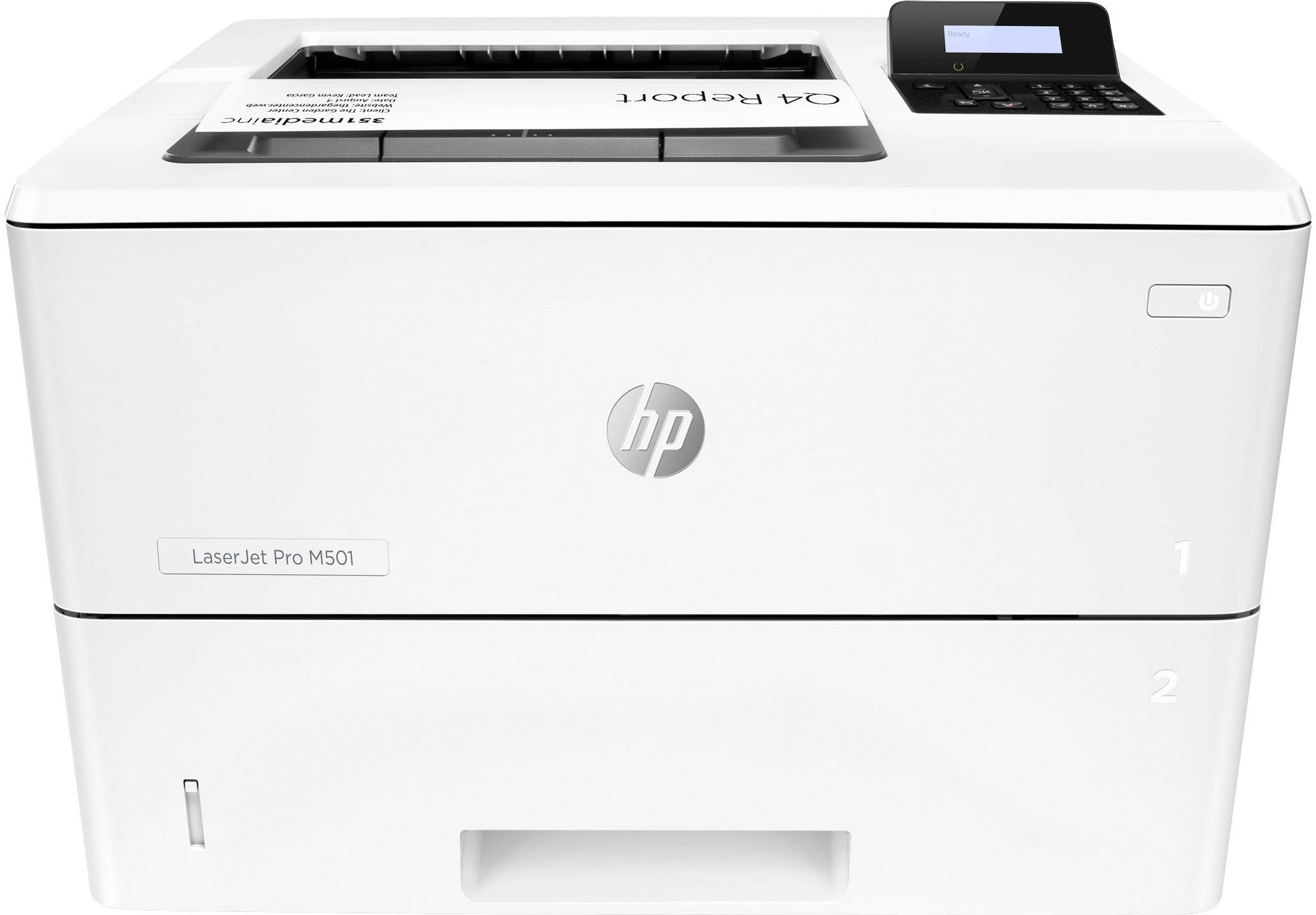 Imprimante à jet d'encre A4 HP LaserJet Pro M501dn réseau, recto-verso