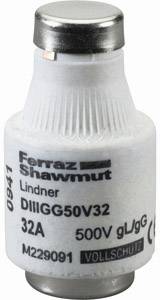 Mersen 00598.050700 Fusible Diazed Taille du fusible = DIII 50 A 500 V