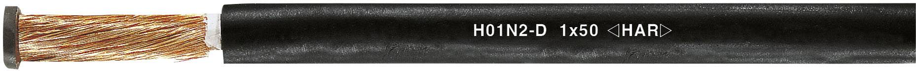 HELU 31006 Câble de soudage H01N2-D 1 x 70 mm² noir Marchandise vendue au mètre