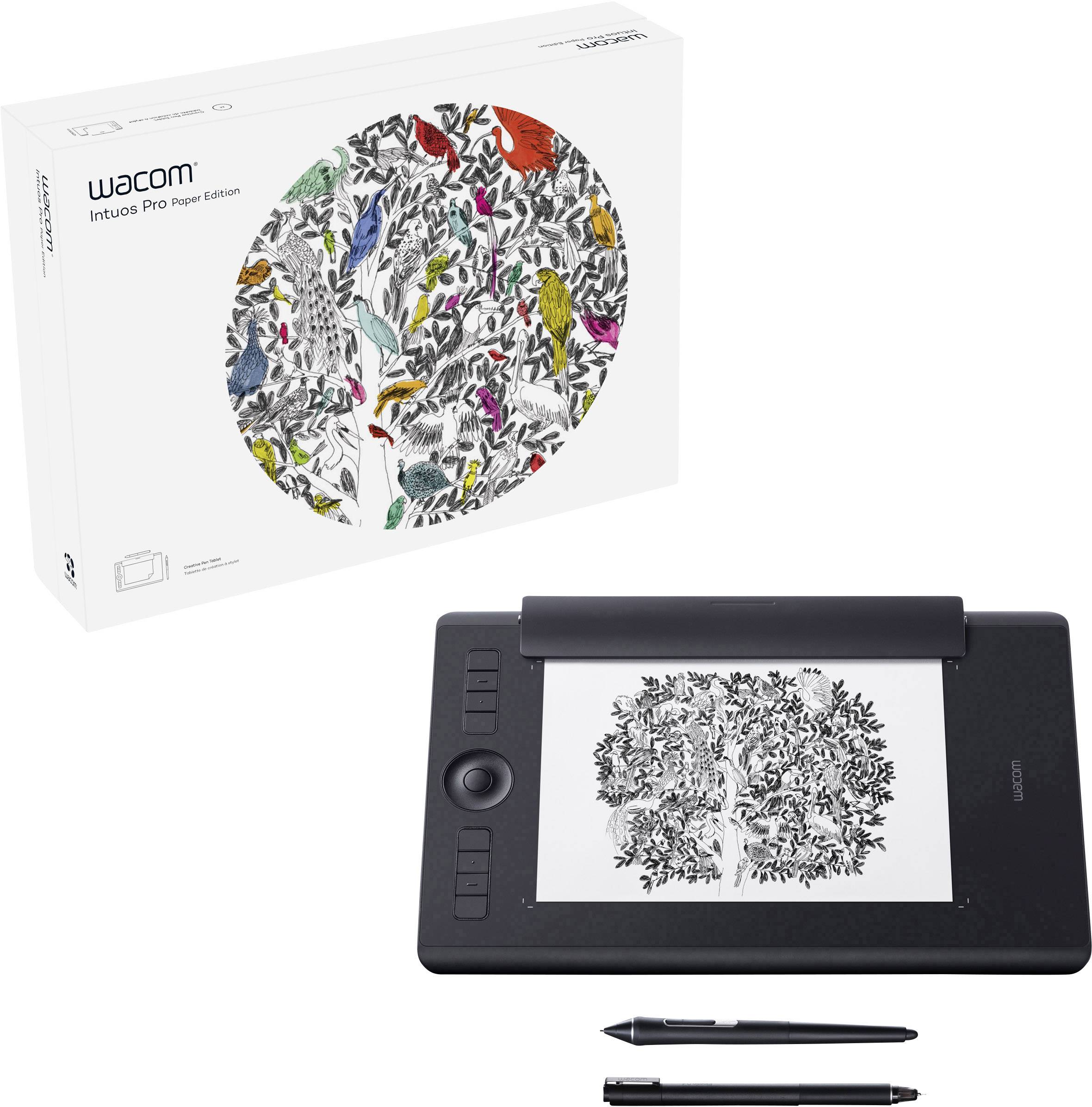 Wacom Intuos Pro Paper M Bluetooth Tablette à stylet créative noir