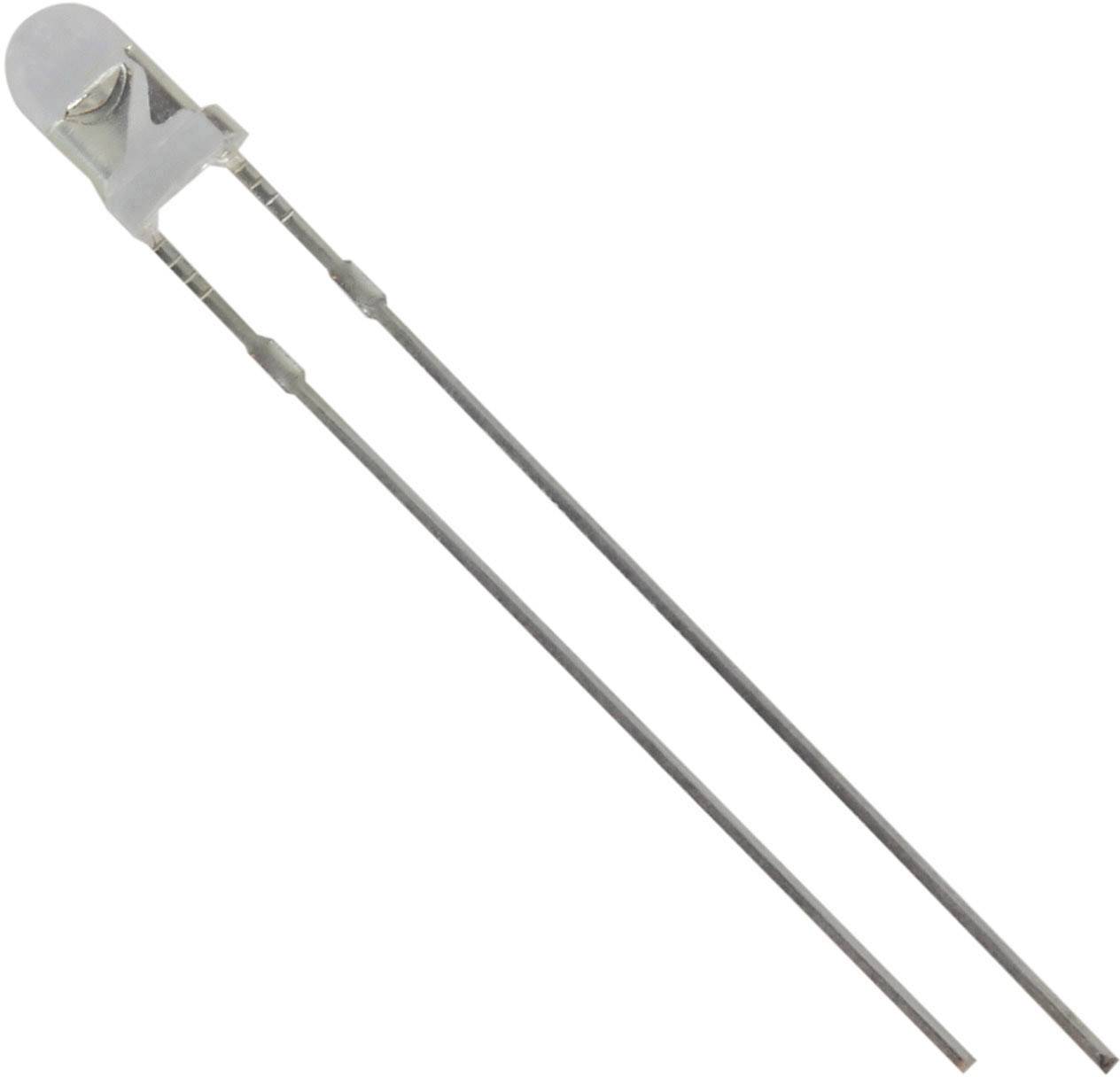 Un capteur de température radial en argent avec deux fils métalliques fins. Principalement utilisé pour les mesures électroniques de température.