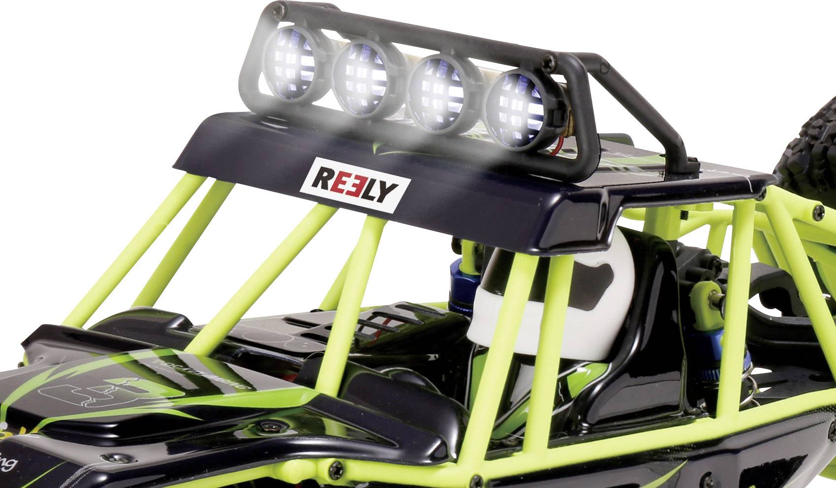 Buggy électrique Reely Desert Climber brushed 2,4 GHz 4 roues motrices (4WD) prêt à fonctionner (RtR) 1:10 XS