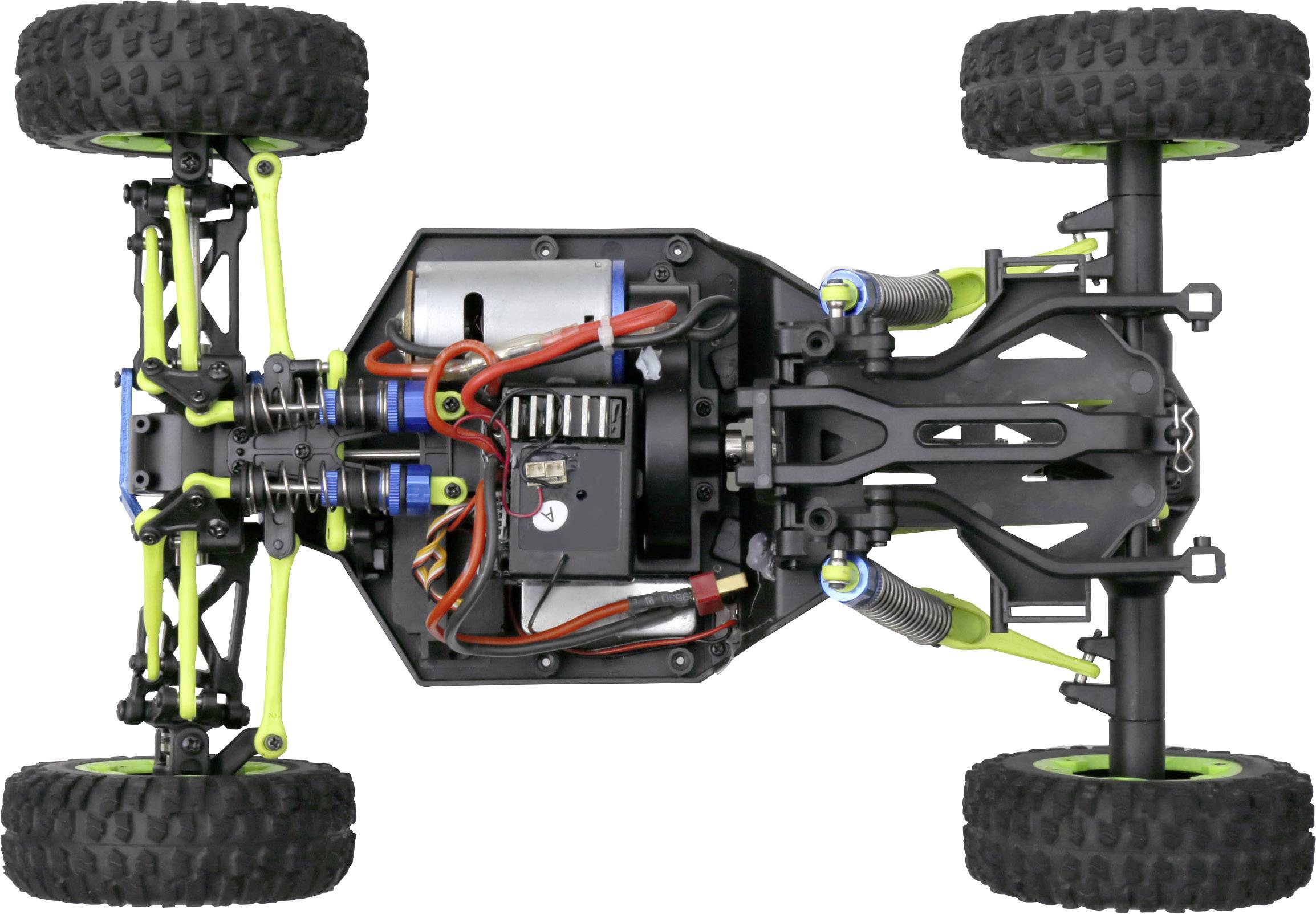 Buggy électrique Reely Desert Climber brushed 2,4 GHz 4 roues motrices (4WD) prêt à fonctionner (RtR) 1:10 XS