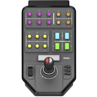 Pupitre de commande Logitech Gaming Saitek Farm Sim Vehicle Side Panel USB PC gris Pupitre de commande Logitech Gaming Saitek Farm Sim Vehicle Side Panel USB PC gris
