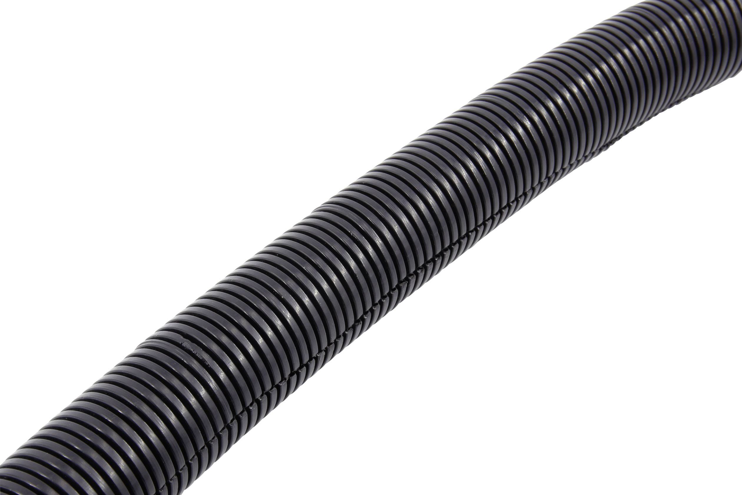 Gaine annelée Ø intérieur: 27.90 mm KSS PAO-29 noir Marchandise vendue au mètre