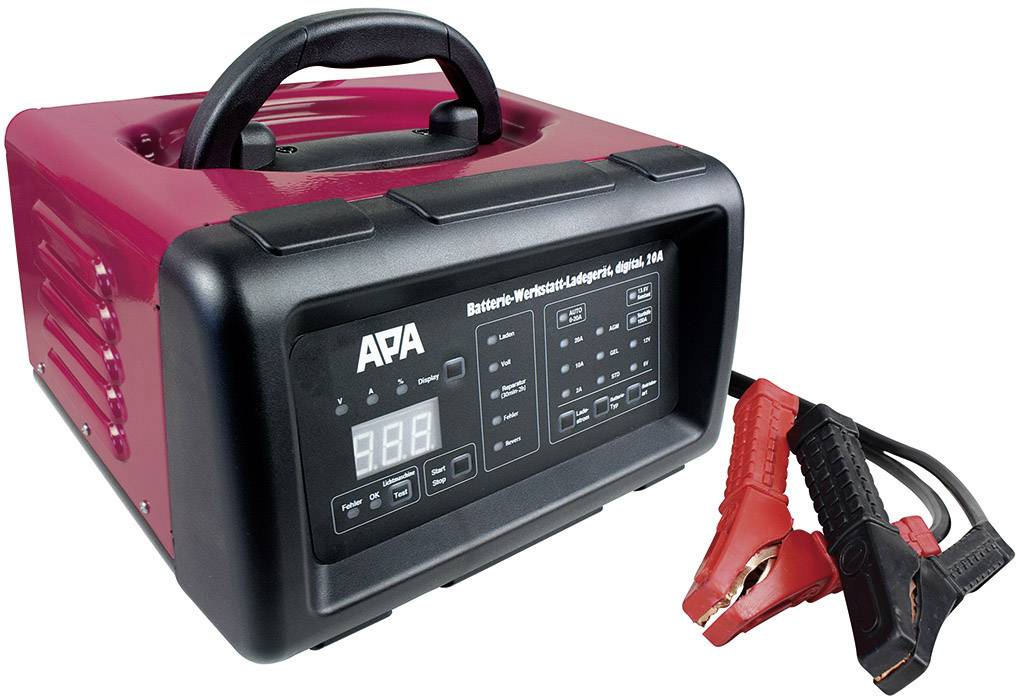 Chargeur d'atelier APA 16623 12 V, 6 V