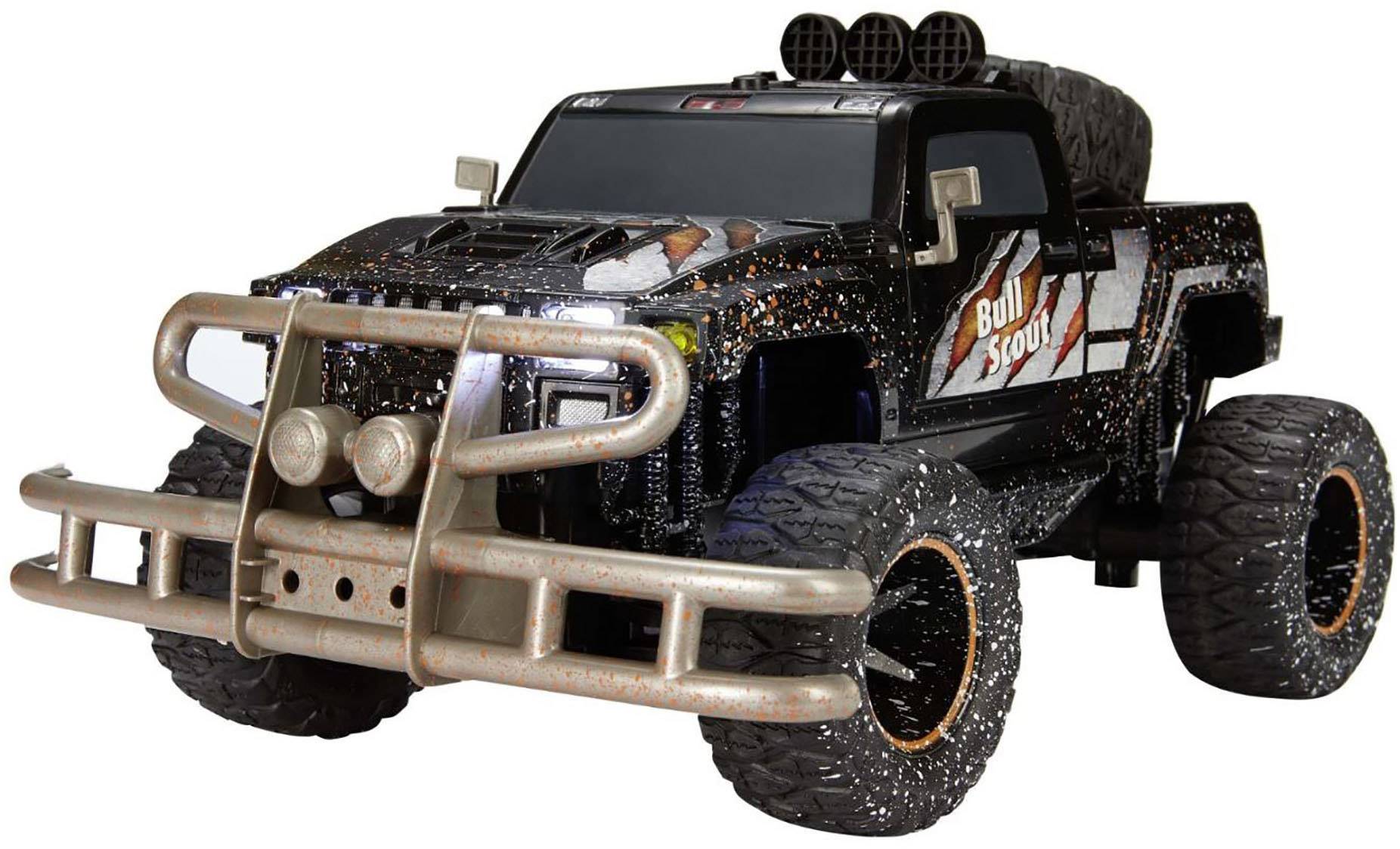 Monstertruck électrique Revell Control Bull Scout brushed 27 MHz propulsion arrière prêt à fonctionner (RtR)