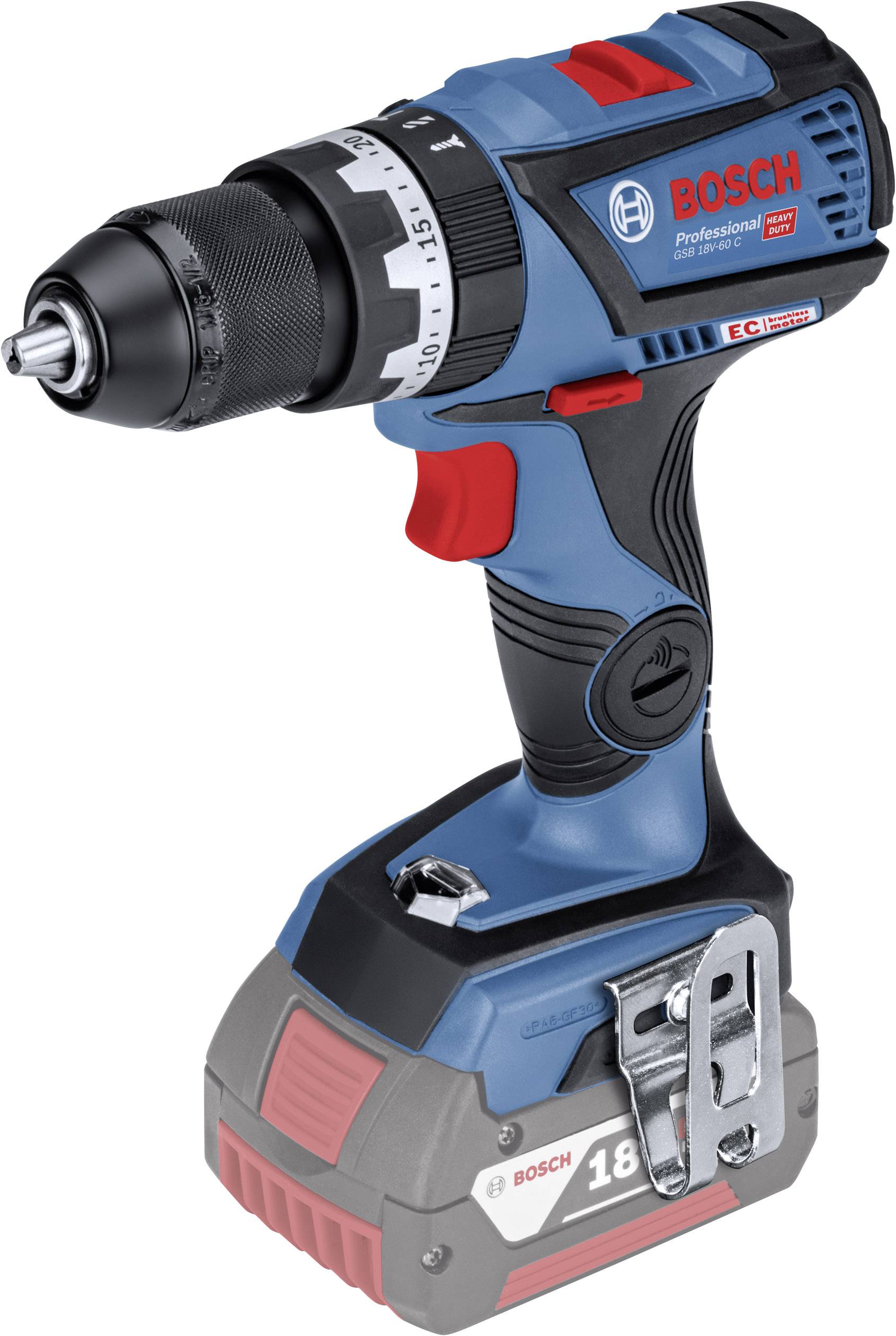 Bosch Professional GSB18 V-60 C -Perceuse-visseuse à percussion sans fil sans batterie