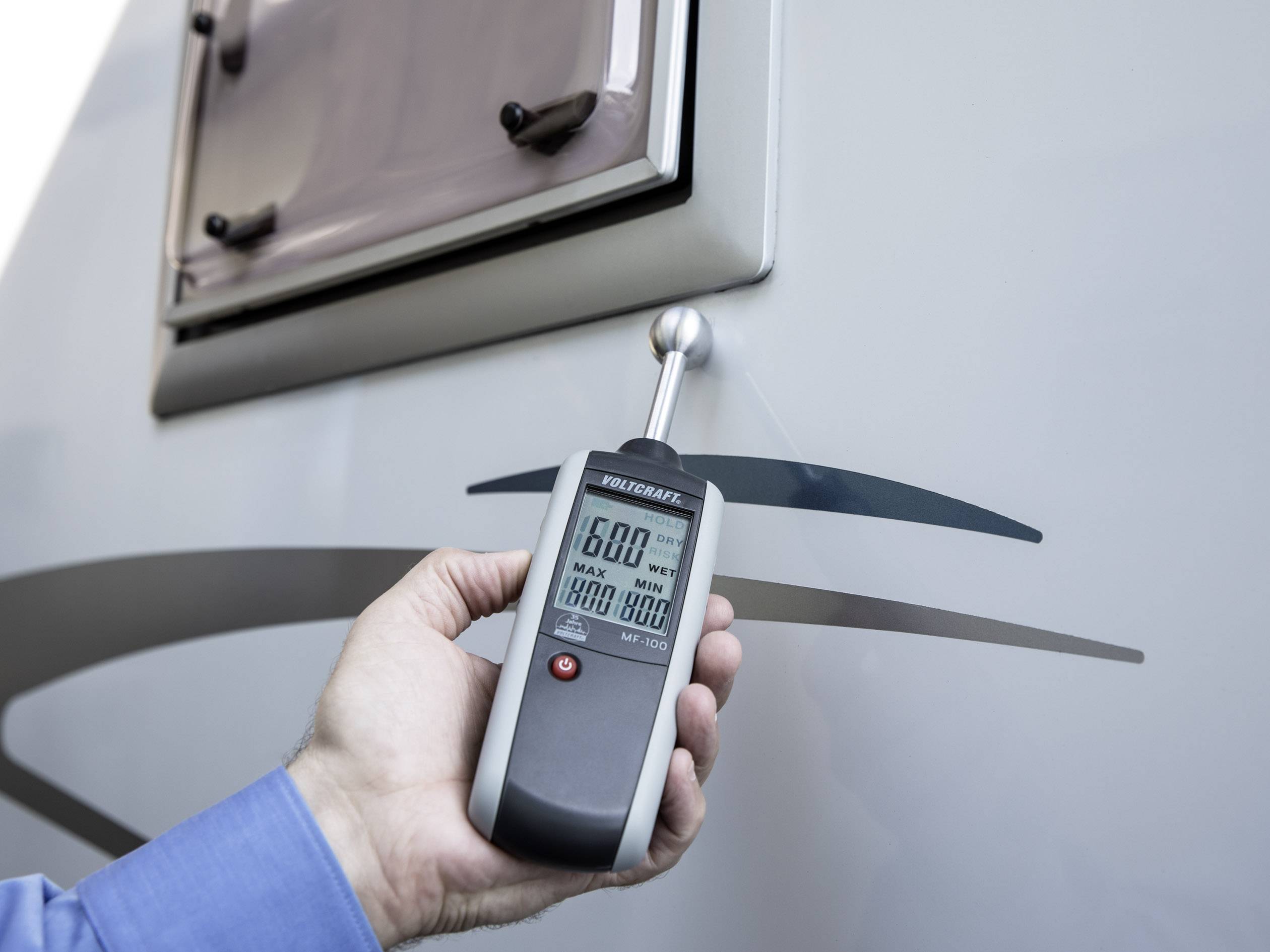 Indicateur d'humidité des matériaux VOLTCRAFT MF-100