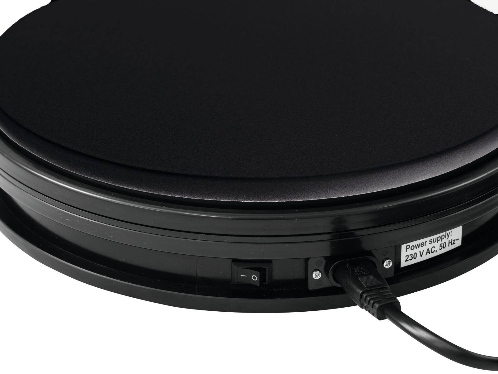 Europalms 25 cm tot 25 kg sort Plateau tournant