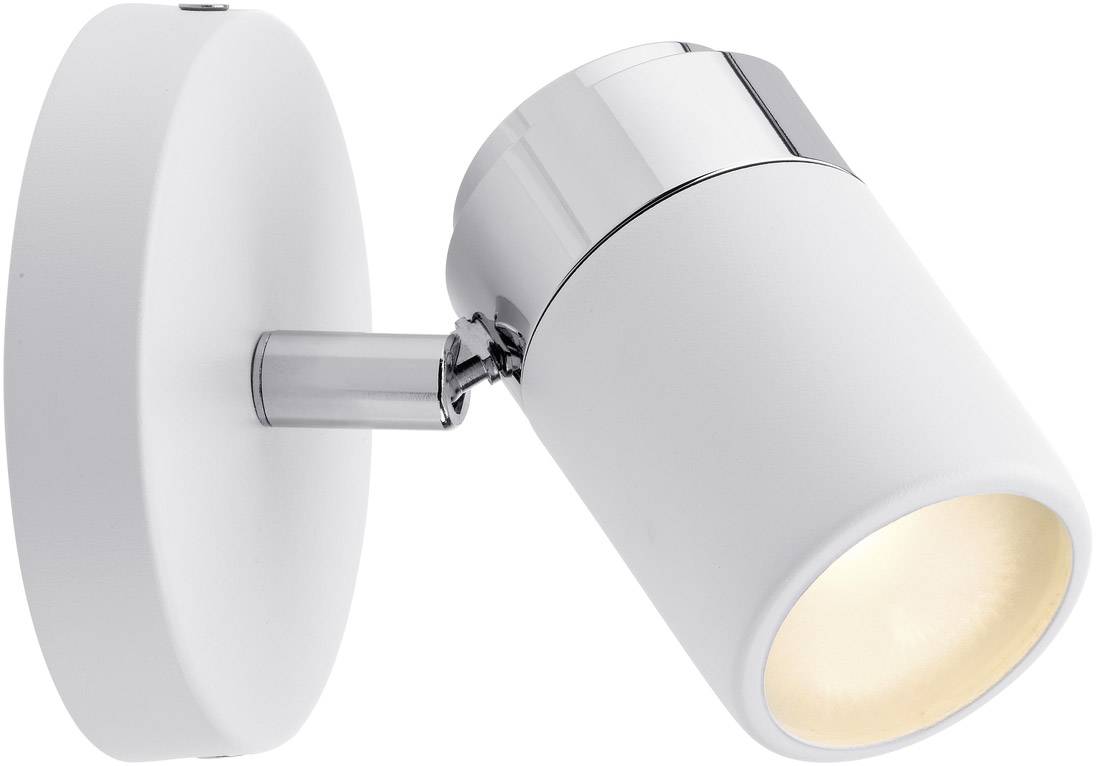 Applique pour salle de bain Paulmann Zyli GU10 10 W blanc, chrome IP44