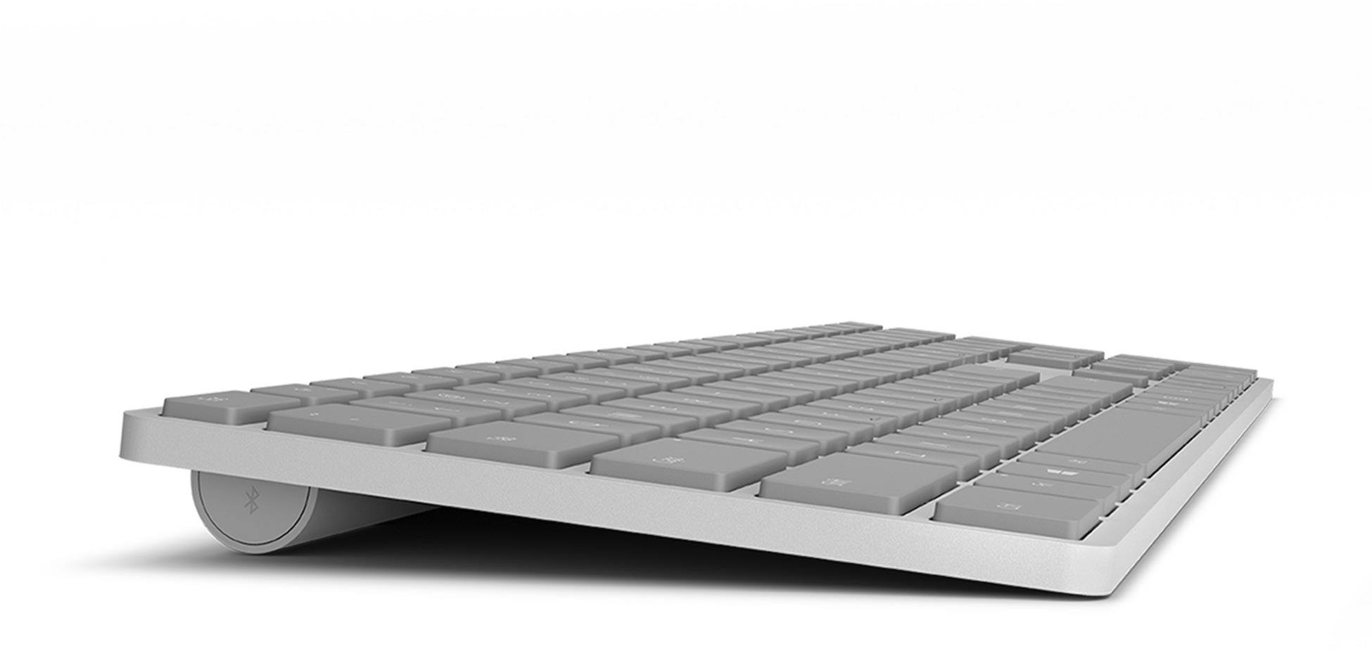 Microsoft Surface Keyboard Bluetooth Clavier allemand, QWERTZ gris