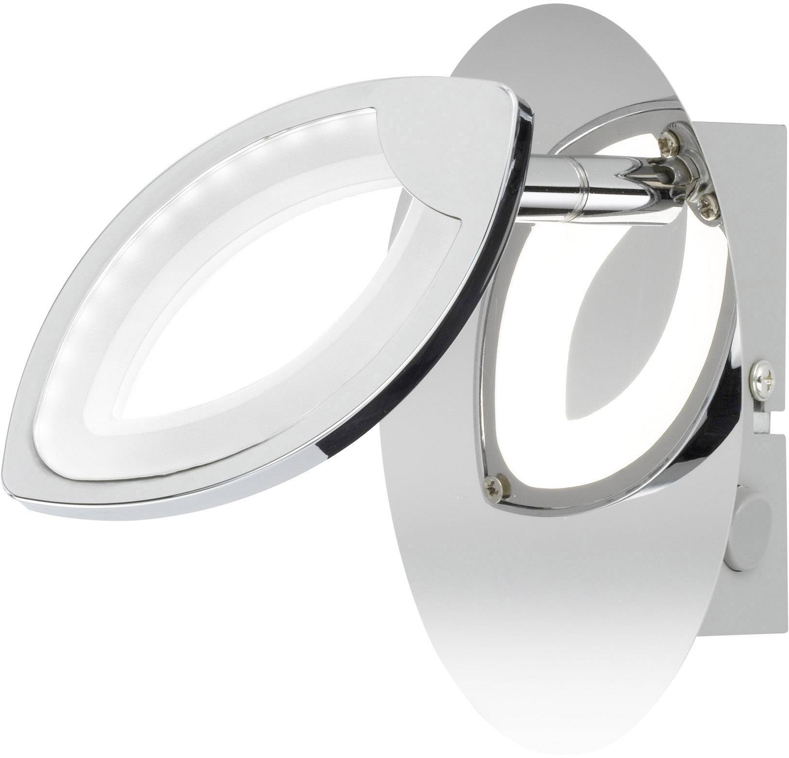 WOFI Carey 4482.01.01.6000 Projecteur mural LED 5 W blanc chaud chrome