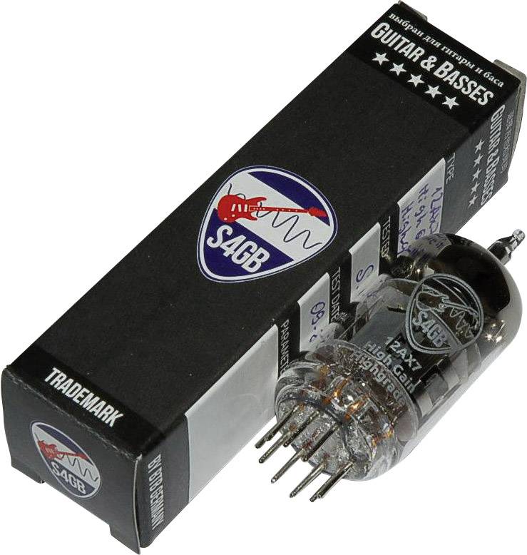 Tube électronique BTB Vertrieb 12AX7 S4GB High Gain Double triode Nombre de pôles: 9 Culot: noval 1 pc(s)