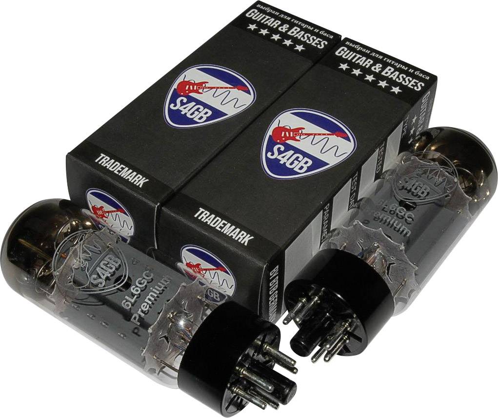 Tube électronique (par paire) BTB Vertrieb 6L6GC S4GB Premium Pentode finale Nombre de pôles: 8 Culot: octal 2 pc(s)