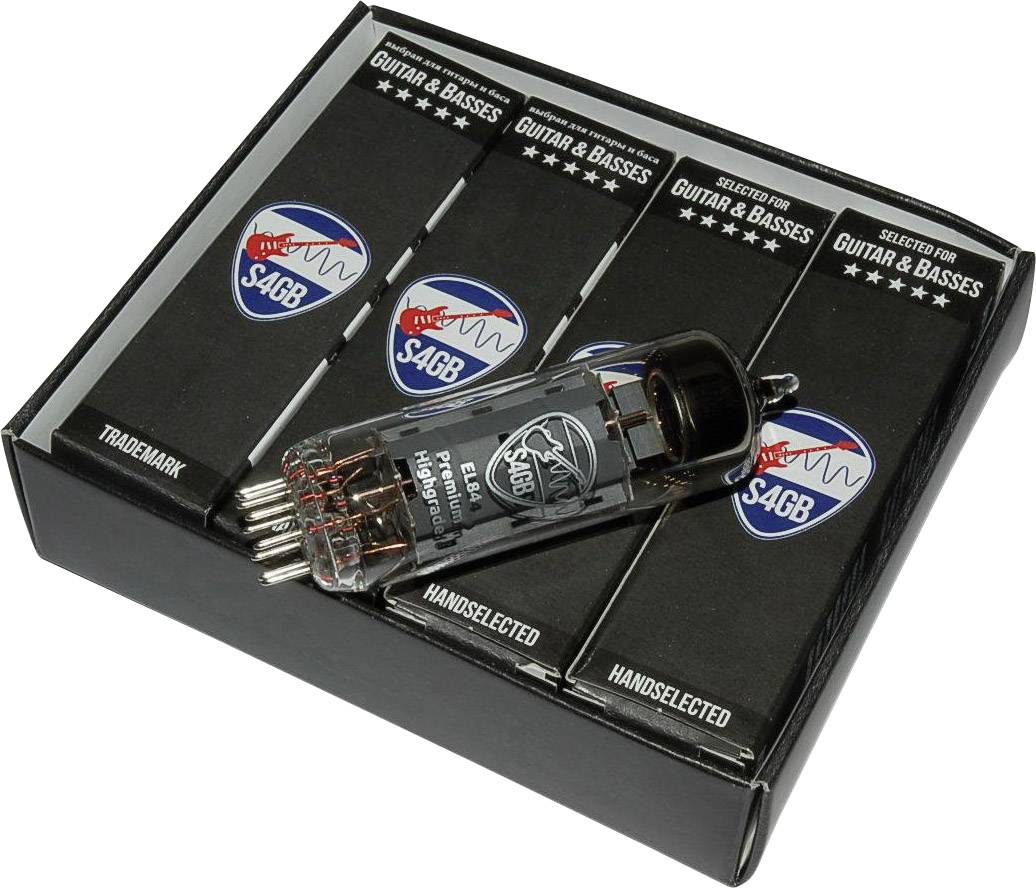 Tube électronique (par 4) BTB Vertrieb EL84 S4GB Premium Pentode finale Nombre de pôles: 9 Culot: noval 4 pc(s)