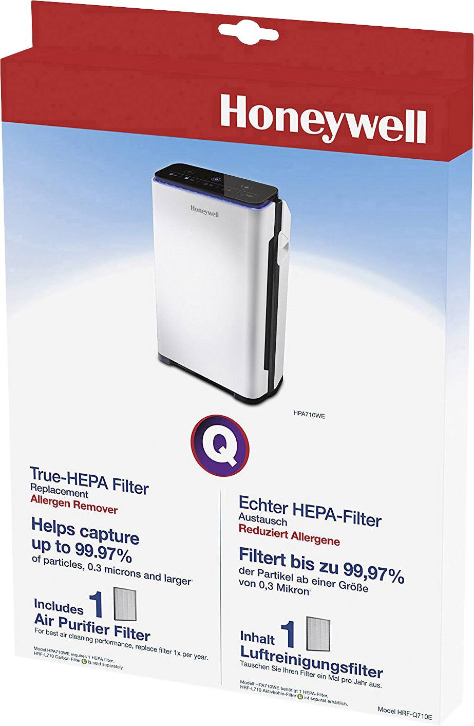 Honeywell HRF-Q710E HRF-Q710E Filtre HEPA