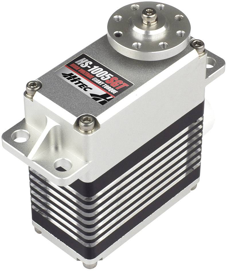 Hitec Servomoteur standard D 955TW numérique Matériau entraînement: titanium