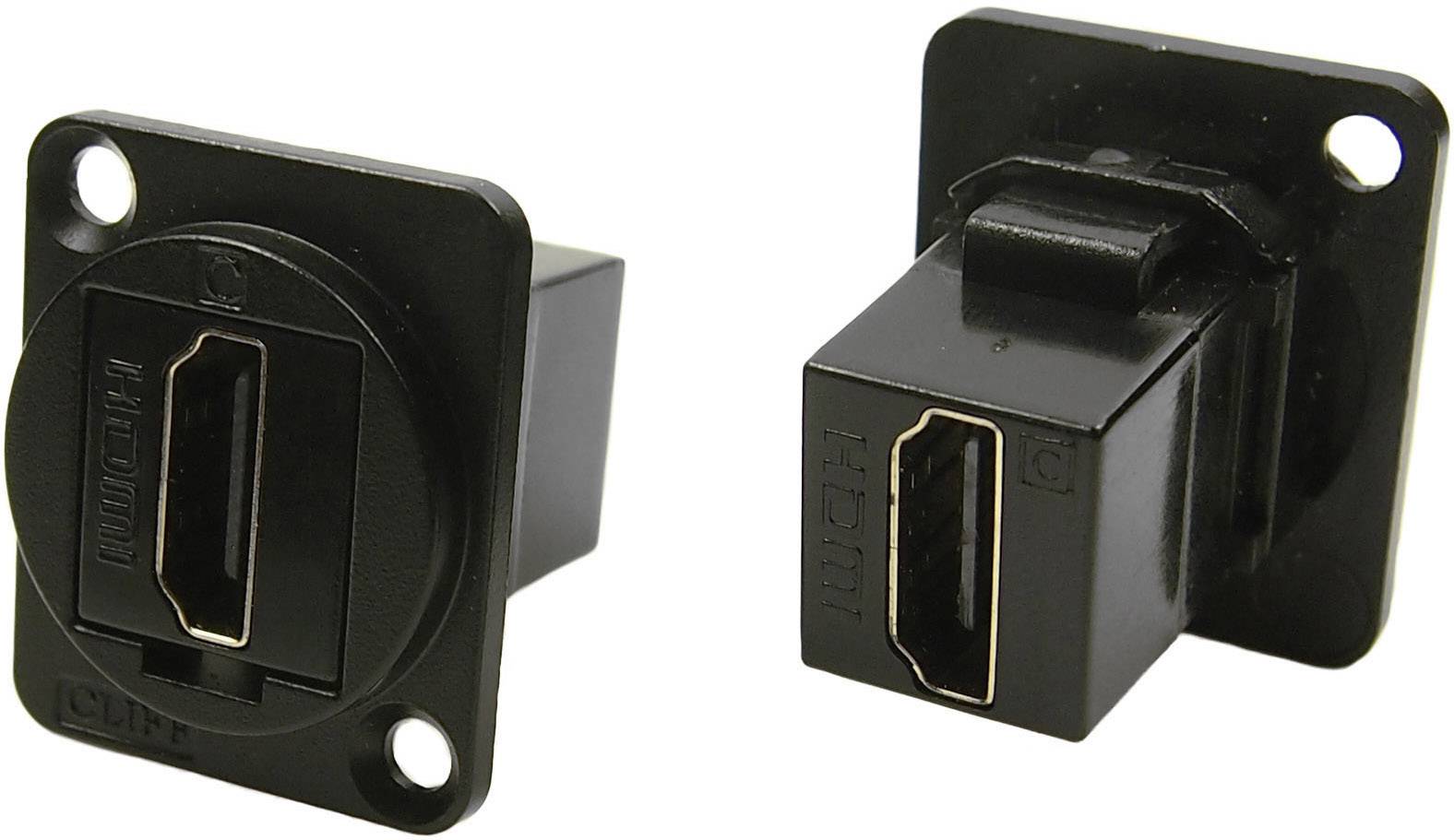 Prolongateur HDMI femelle vers HDMI femelle Cliff CP30200GMB 1 pc(s)