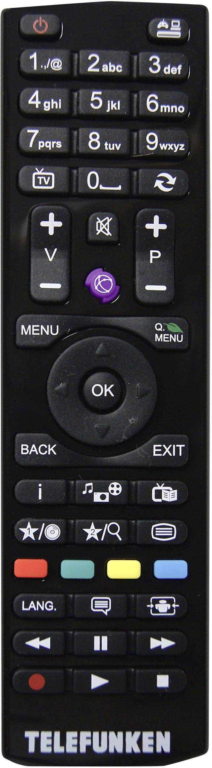 Telefunken TF C-9210 Récepteur câble HD USB à l'avant Nombre de tuners: 1