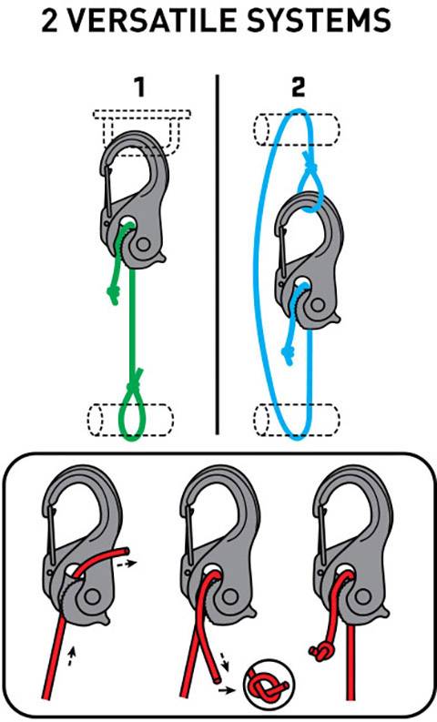 Crochet tendeur NITE Ize NI-NCJLA-01-R3 1 pc(s)