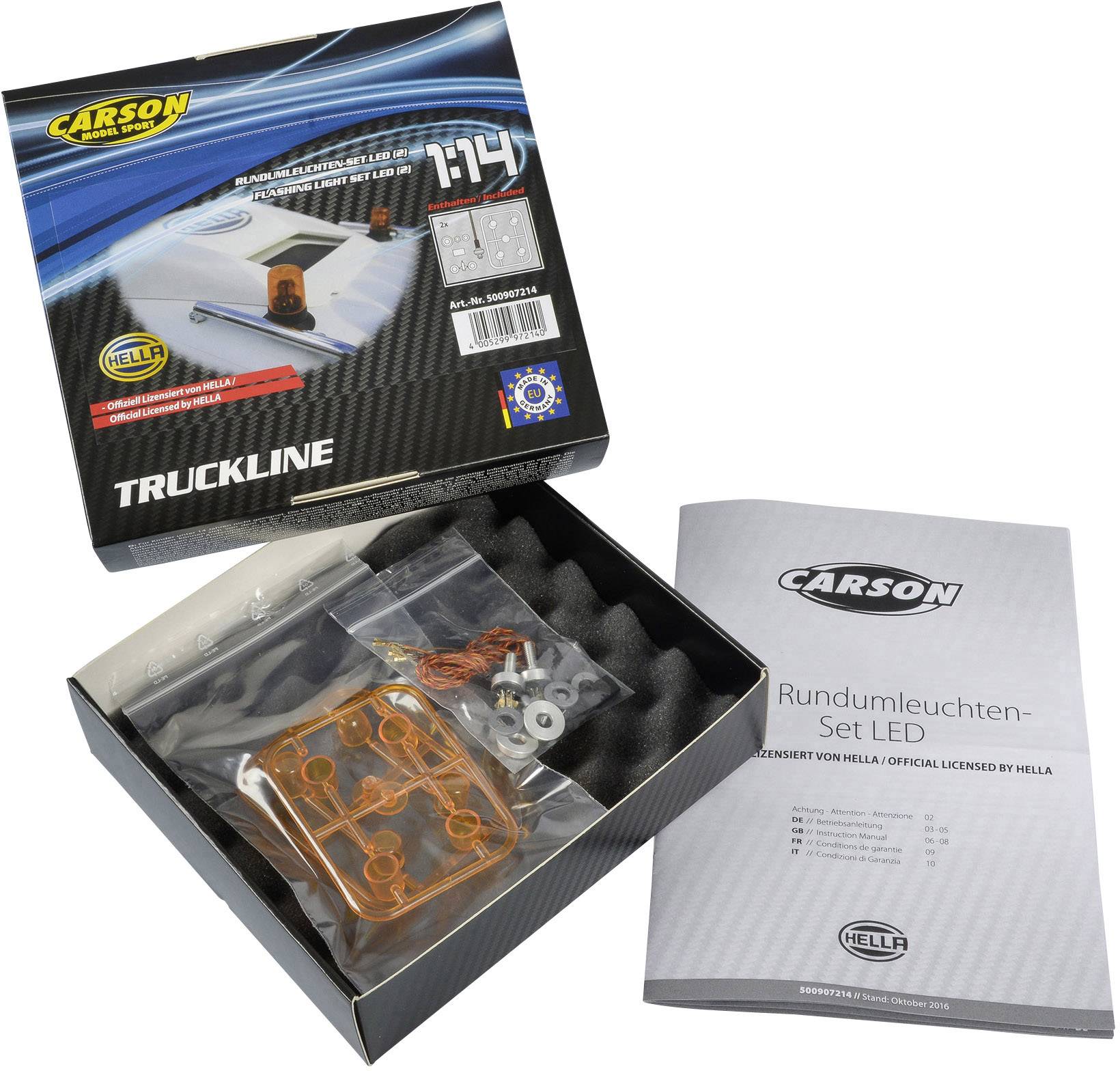 N/A Carson Modellsport 500907214 1:14 2 pc(s)